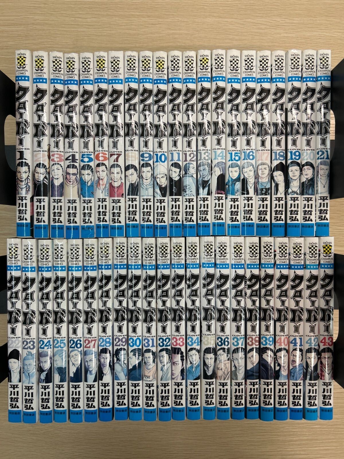 cloverページです。 CLOVER by Tetsuhiro Hirakawa Japanese Comics Manga Vol.1-43