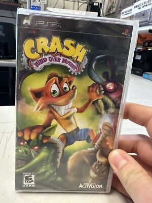 Crash Mind Over Mutant (Sony PSP, 2008) PlayStation Portable Complete *SEALED*