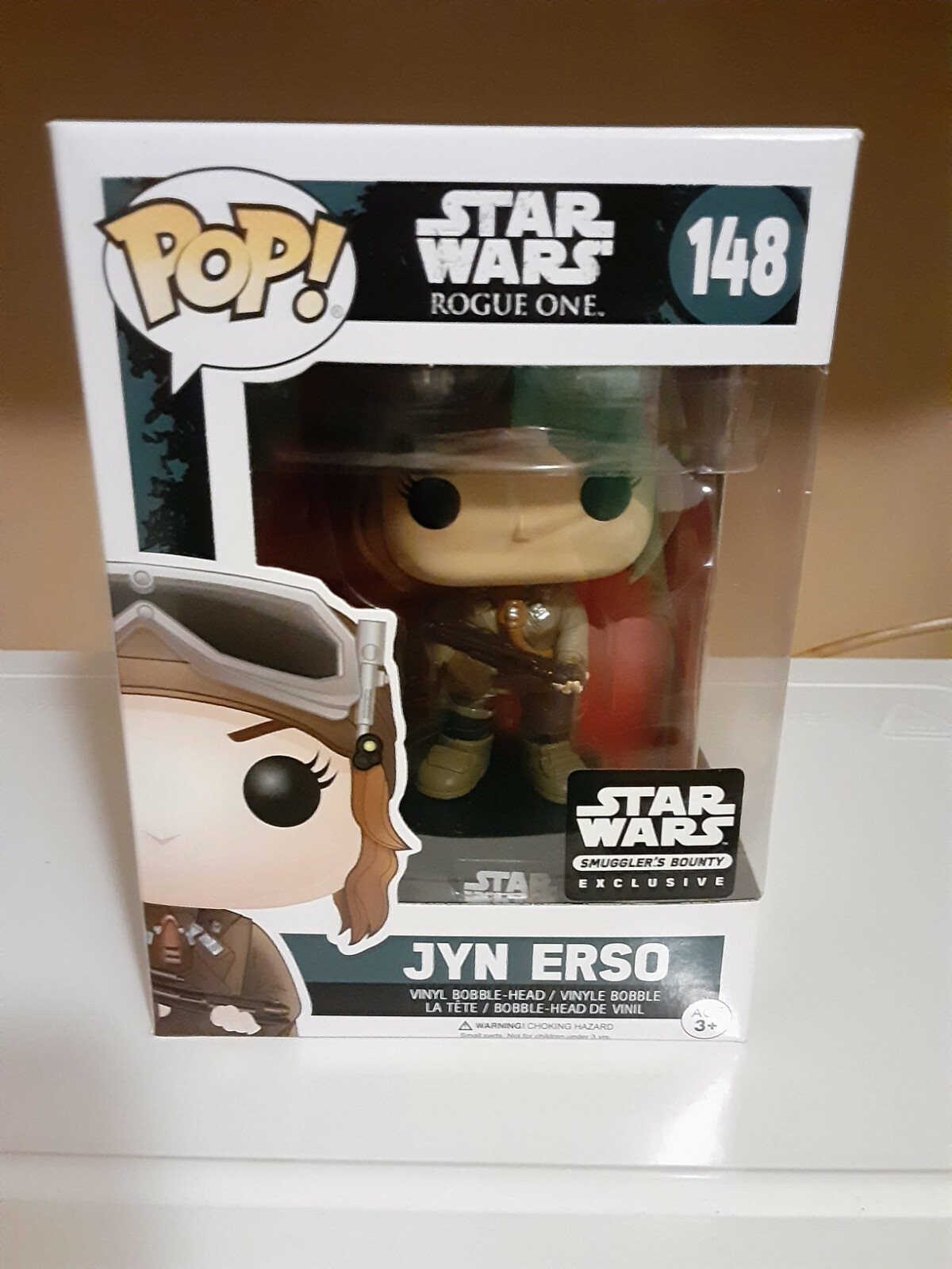FUNKO POP Star Wars Smugglers Bounty EXCLUSIVE Rogue One JYN