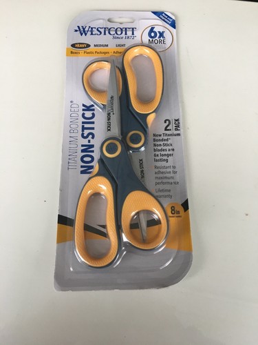 Westcott Titanium Bonded Non-Stick Scissors, 8
