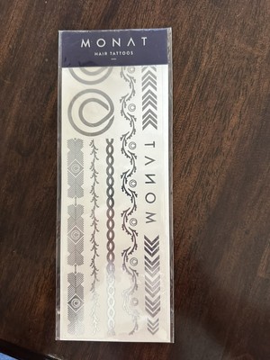 Monat Hair Silver Tattoos - Limited Edition - Free Shipping