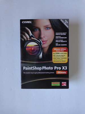 COREL Paintshop Photo Pro X3 Ultimate For Windows
