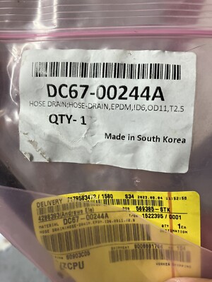 Samsung DC67-00466A Washer Exhaust Hose