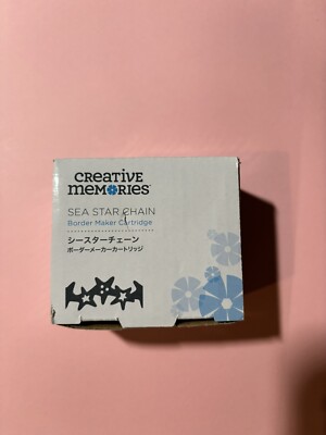 Creative Memories Sea Star Chain Border Maker Cartridge BMC New In Box
