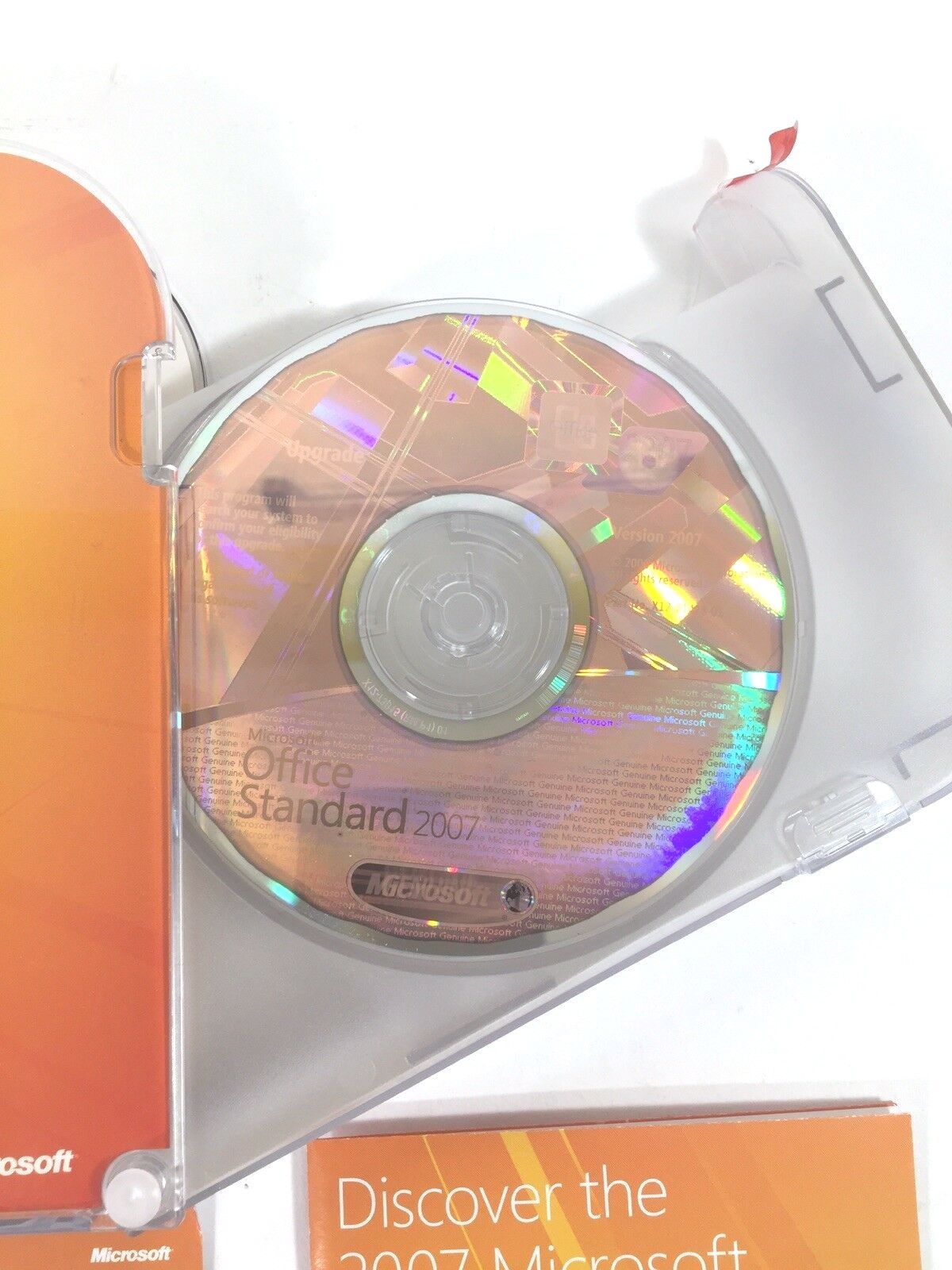 Genuine Microsoft Office Standard 2007 Includes Product Key & CD Upgrade Version