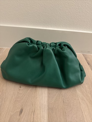 BOTTEGA VENETA 'THE POUCH' PARAKEET GREEN LEATHER $3600 | eBay