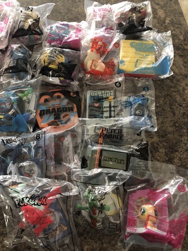 McDonalds Happy Meal Toys Lot of 54 All Sealed and New in Bag