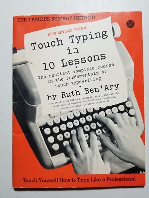 1963 Touch Typing in 10 Lessons & 1967 SCM Typewriter Manual