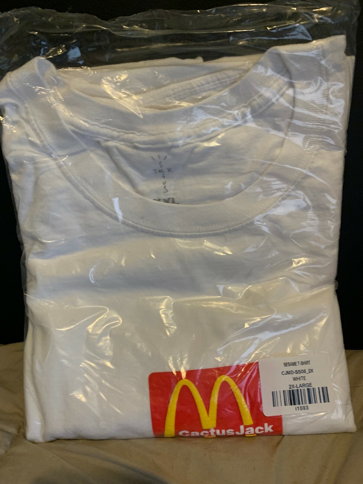 Футболка McDonalds x Travis Scott 
