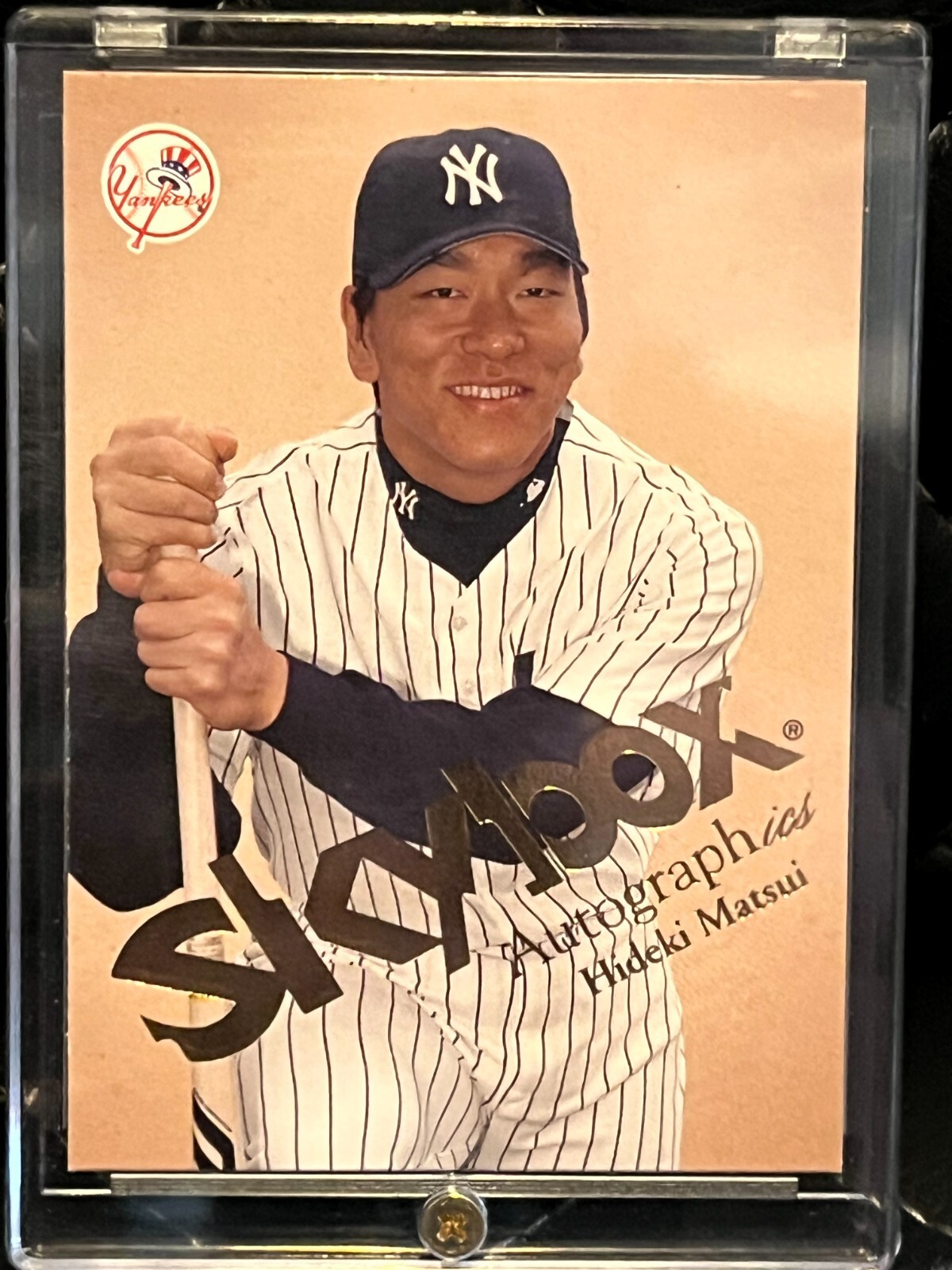 2004 Skybox Autographics New York Yankees #12 Hideki Matsui