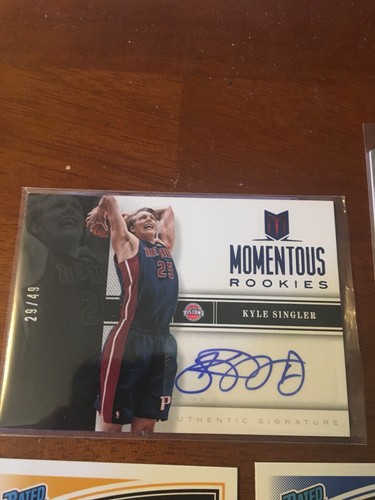 Autographed NBA Rookie Cards Plus Rookie Card Lot