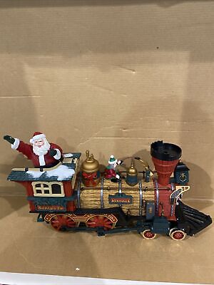 Santa's Train Engine Only The Holiday Express Animated Train Set Xmas #385
