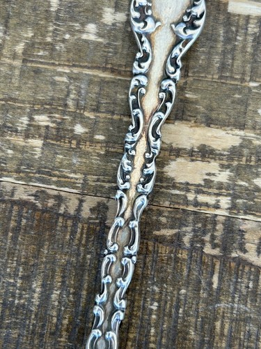 Antique Sterling Silver Pickle Fork by Mechanics Sterling Co / Watson St. Louis