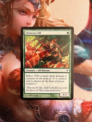 MTG Magic Glistener Elf New Phyrexia NM