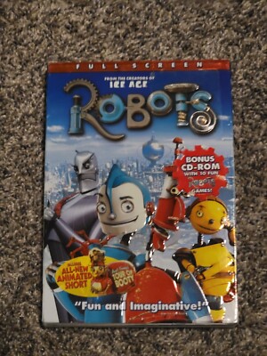 Robots (DVD, 2005, Full-Screen Edition) Slipcover 