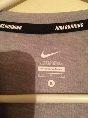 Nike Medalist Women's Short Sleeve Running Top, Gray - Size M