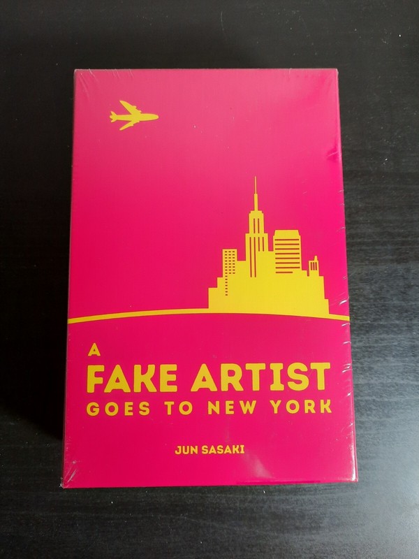 A Fake Artist Goes To New York - Gioco Da Tavolo Oink Games Per Feste, Adatto A Adulti E Bambini Dagli 8 Anni
