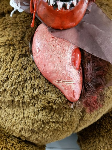 Zombie B'Wear Bear Halloween Decor Gothic Theme