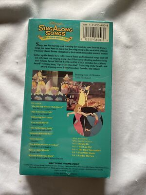Disney's Song of the South: Zip-A-Dee-Doo-Dah Sing Along Songs VHS 1993 Collect