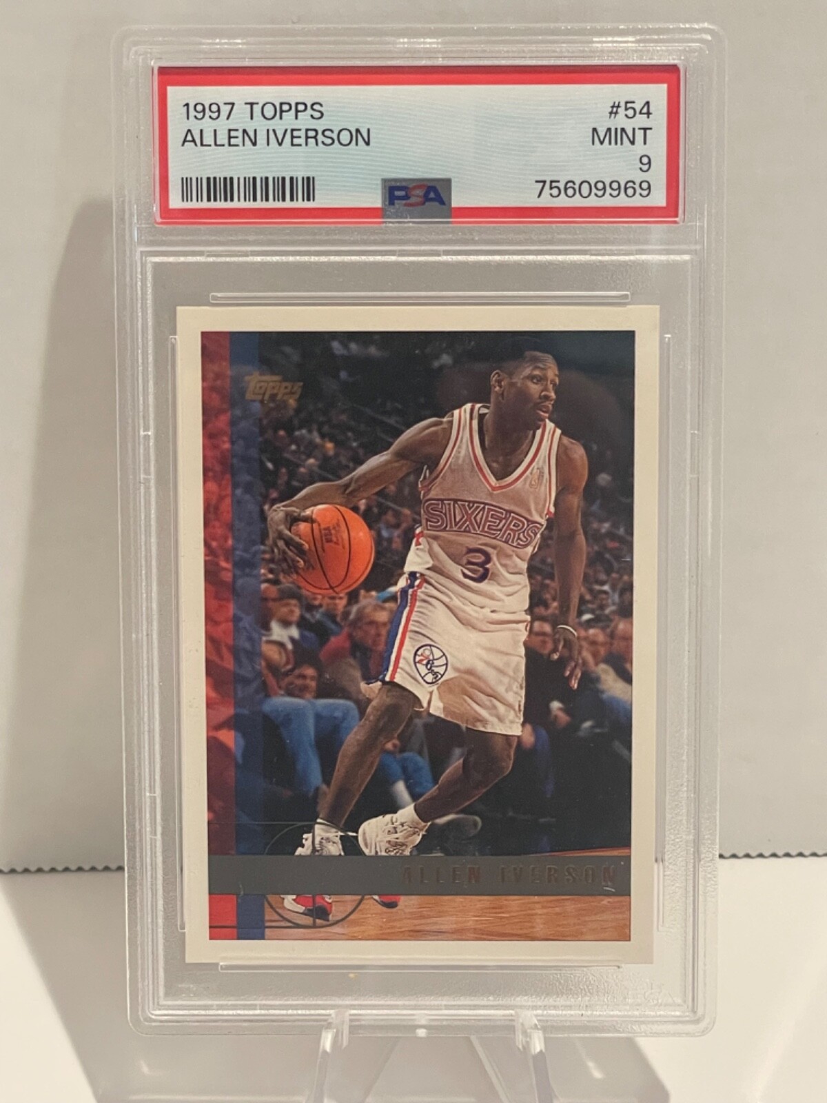97 TOPPS NBA ALLEN IVERSON PSA10 アイバーソン 1997 Topps Basketball #54 Allen Iverson PSA 10 GEM MINT | eBay