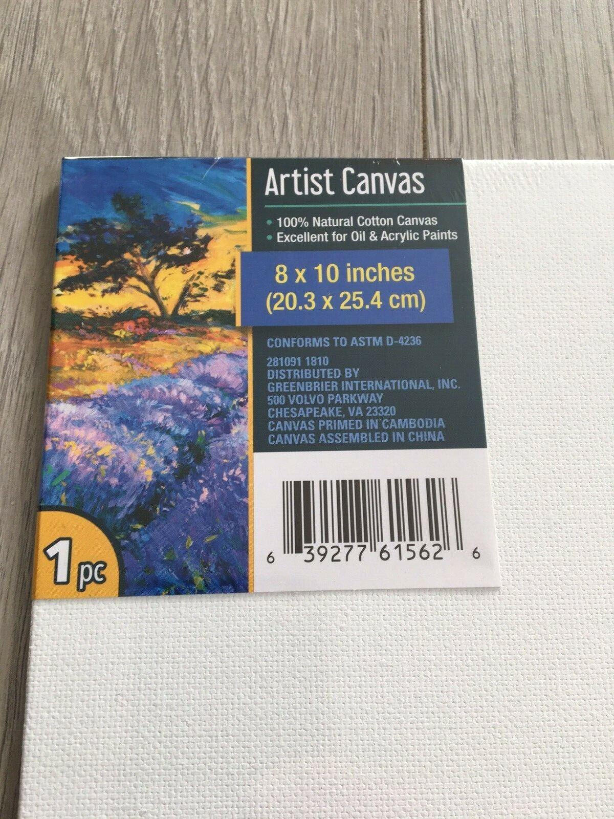 LOT OF 3 ARTIST CANVAS BLANK ART BOARD 8