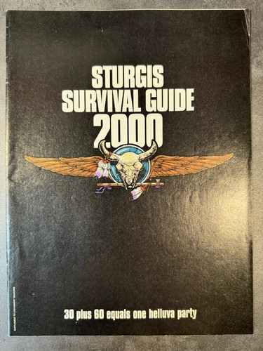 Vintage Easyriders Magazine Supplement Sturgis Survival Guide 2000