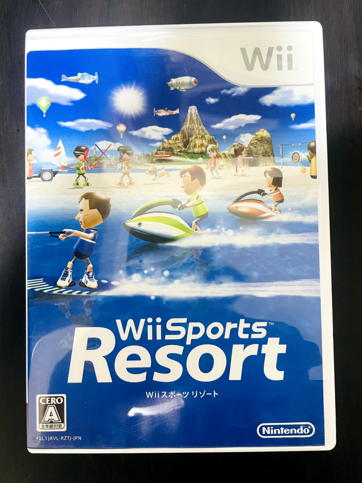 Nintendo Wii RVL-S-KJ Wiiスポーツセット ニンテンドー 41nAk38M+DL.jpg_BO30,255,255,