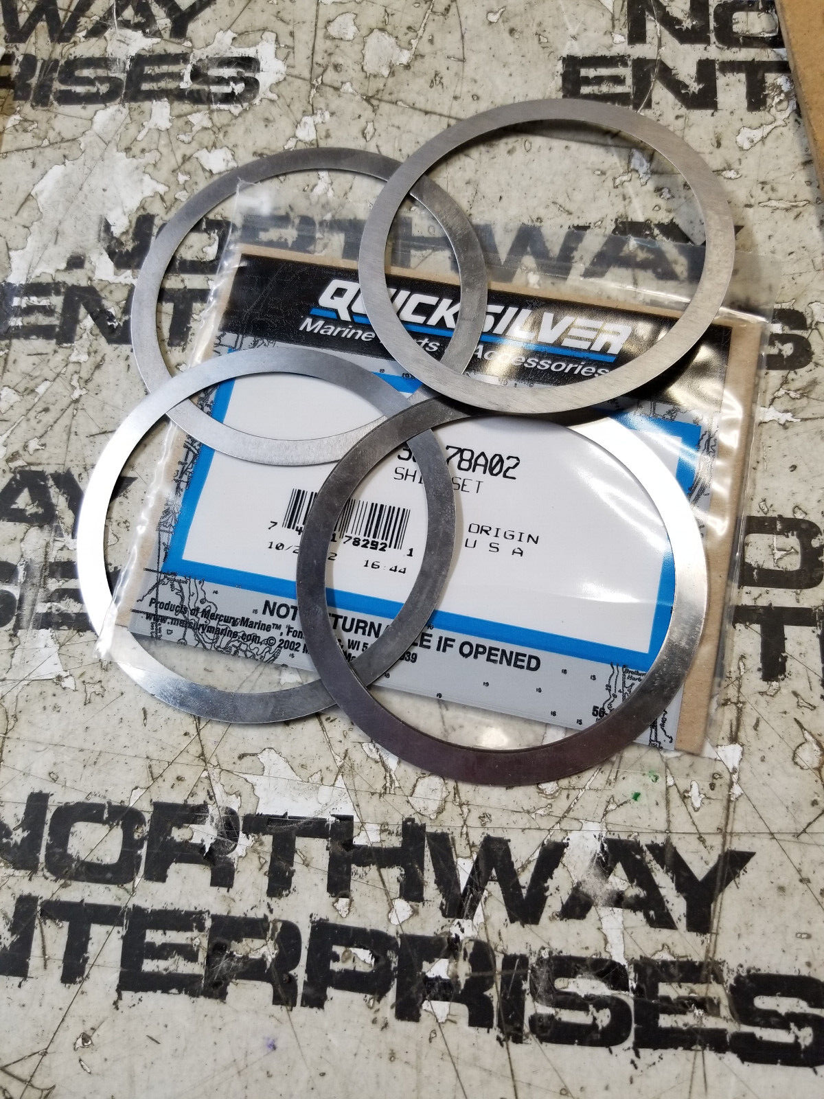 QUICKSILVER 15-36178A02 SHIM ASSEMBLY - Picture 1 of 2