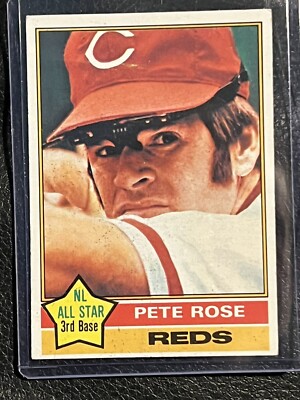 1976 Topps - #240 Pete Rose - Cincinnati Reds - HIT KING