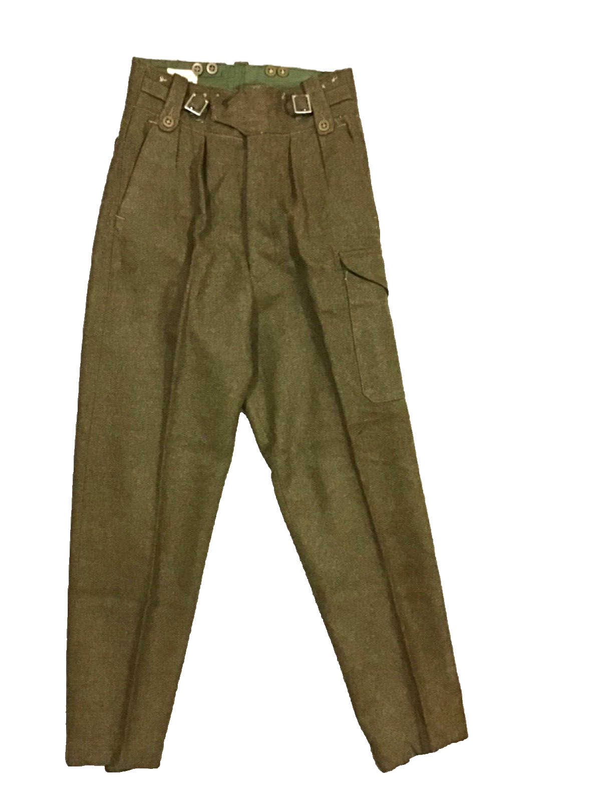 British Army 1949-Pattern Battledress Pants Trousers 1955 British Army 1949-Pattern Battledress Pants Trousers 1955