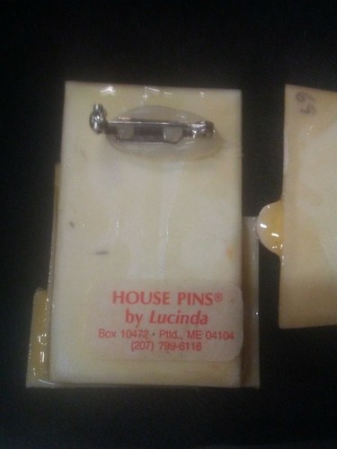 Lot of 2 House Pins By Lucinda