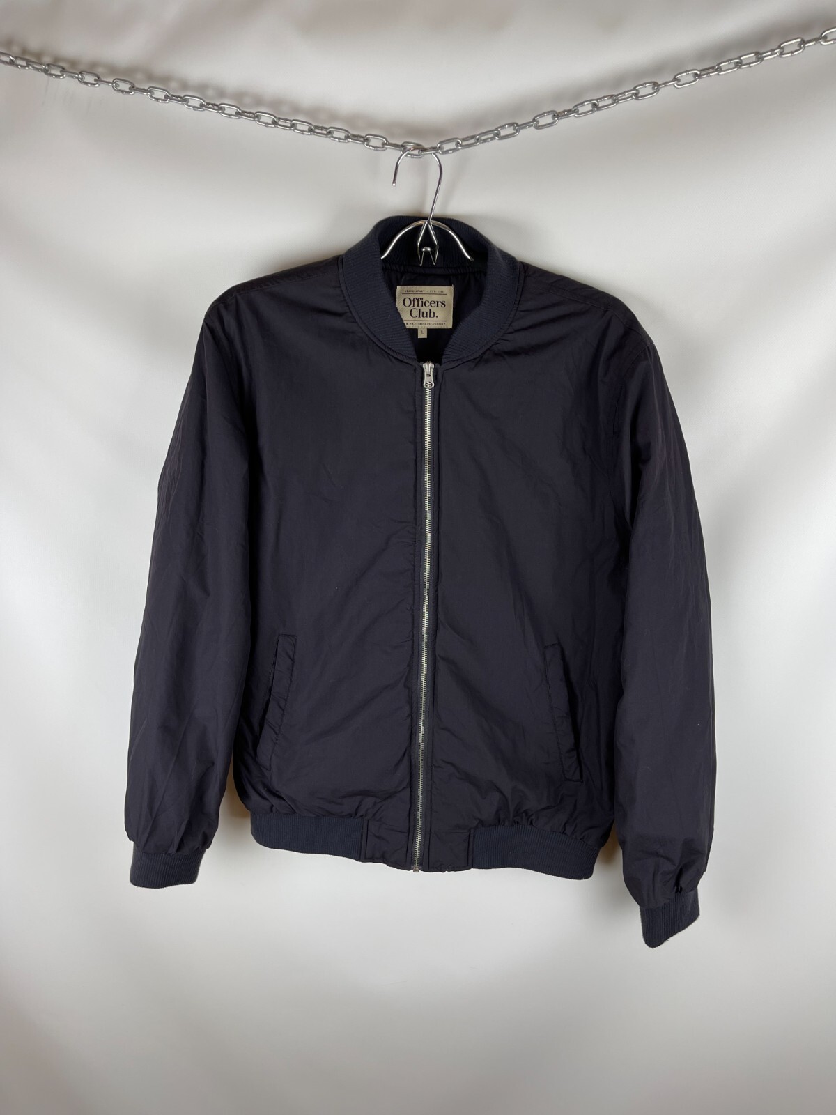 ジャケット・アウター 50'S VINTAGE BLACK CHAMBRAY JACKET Vintage Black Chambray Sports Jacket - BLACK (25AAP-01-46