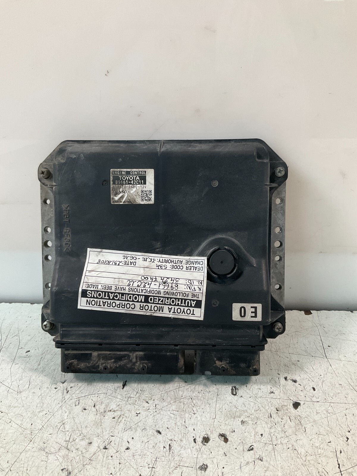 Centralina motore TOYOTA RAV4 2008 89661-42C11  175800-9460