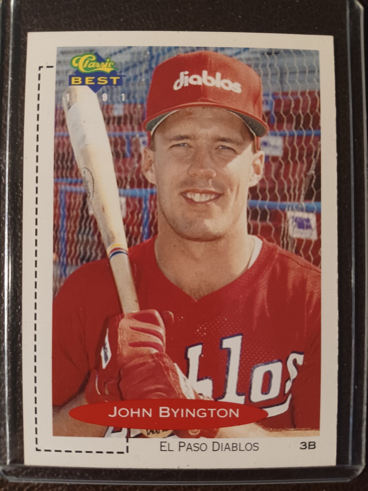 JOHN BYINGTON EL PASO DIABLOS 1991 CLASSIC BEST BASEBALL