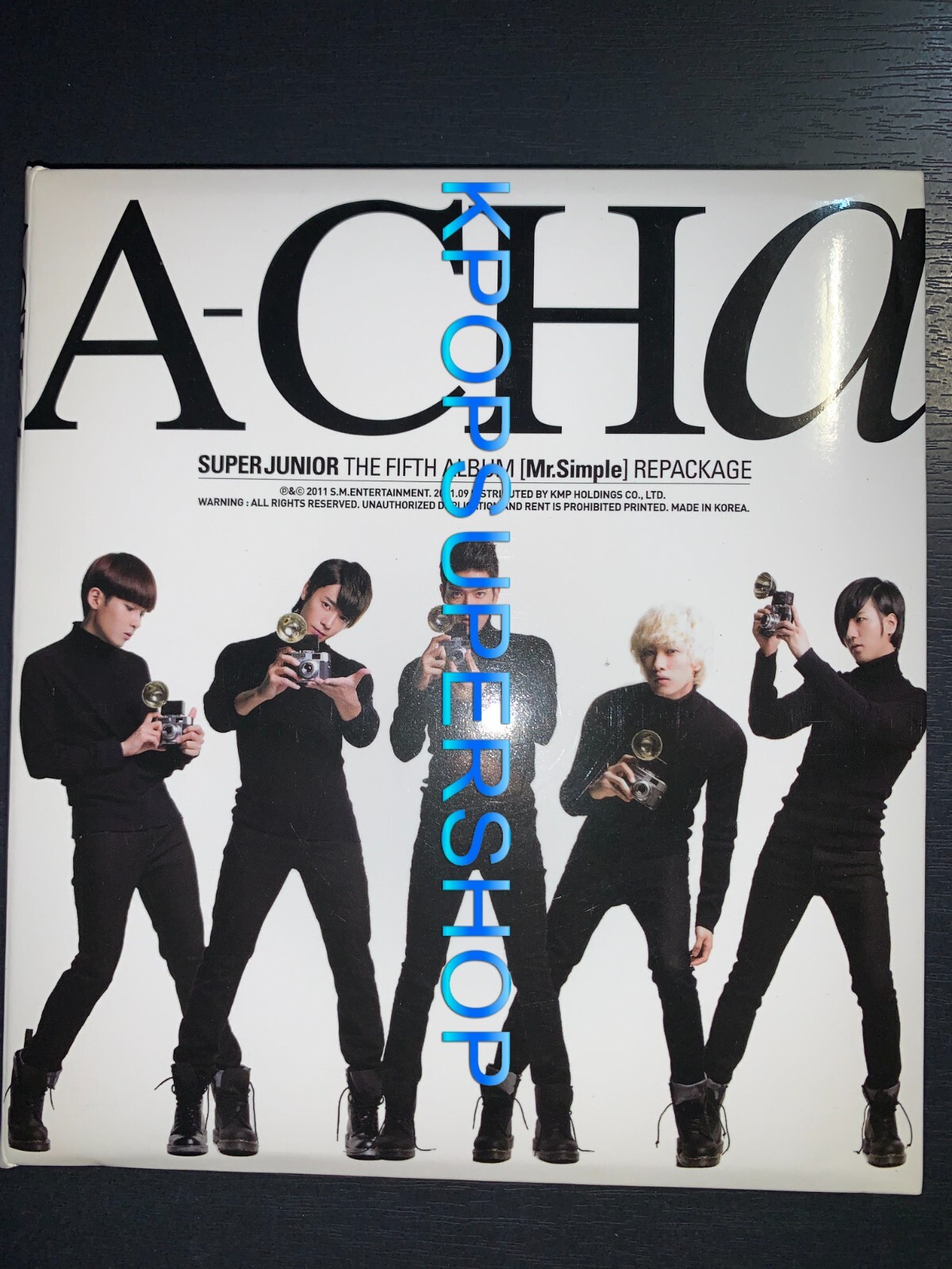 セットへ　SUPER JUNIOR Mr.Simple REPACKAGE Super Junior 5th Mini Album Repackage A-Cha CD Photobook