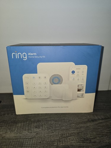 Ring Alarm 5-Piece Home Security Kit 2nd Gen, White