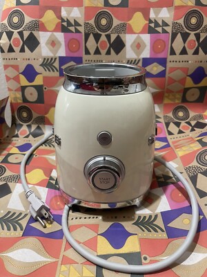 SMEG 50's Retro Style Aesthetic Cream 4-Speeds Blender Only Base