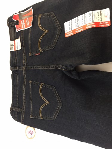 Levis Girls Jeans  Denim Legging Super Stretchy Jeans Size 12 1/2 Plus (303)