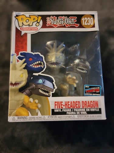 Funko Pop! Yu-Gi-Oh! Five-Headed Dragon #1230 NYCC 2022 Comic Con