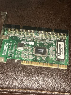 Maxtor Promise Ultra ATA/100 Dual IDE Controller PCI Card