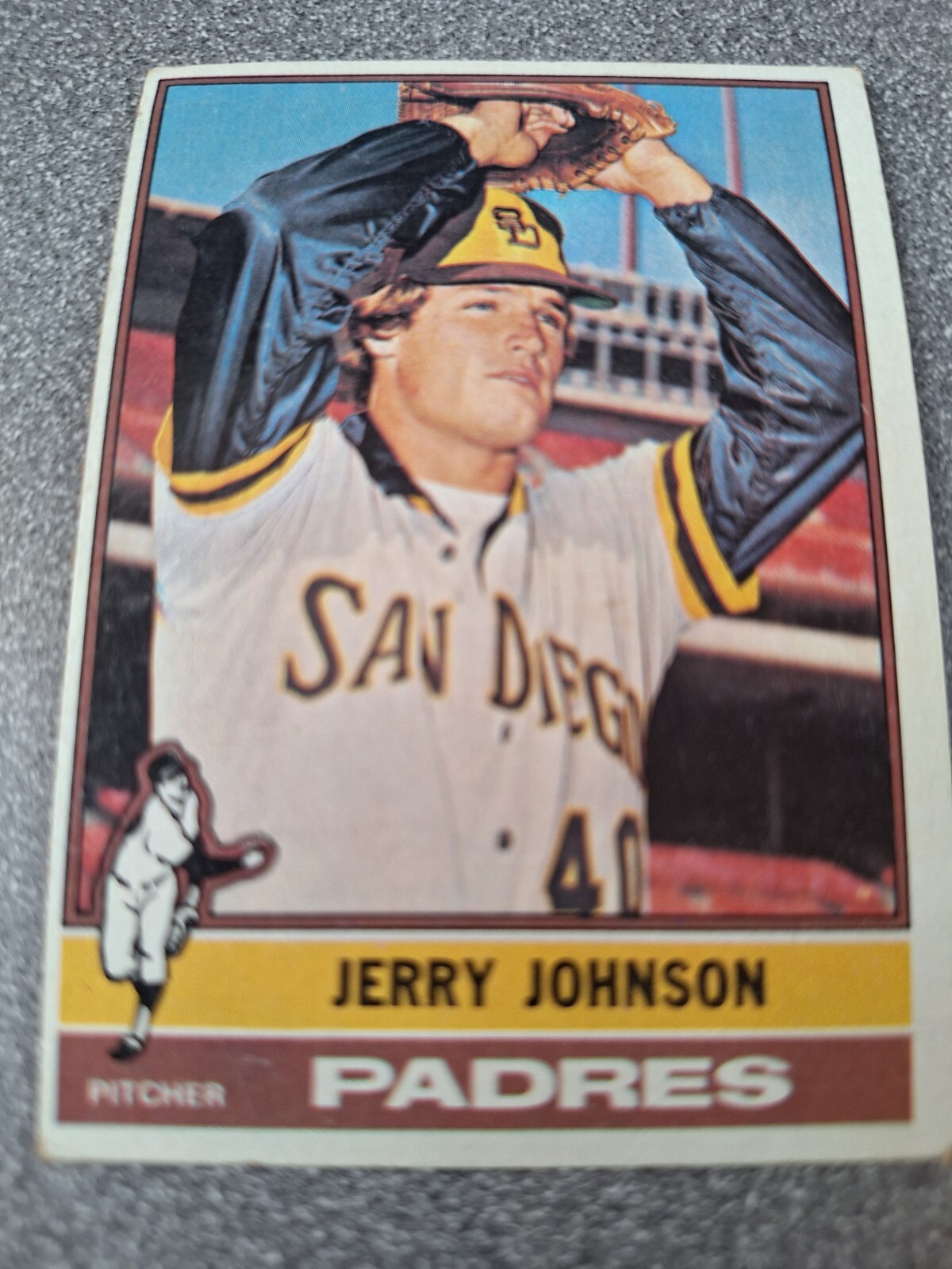 1976 Topps - Jerry Johnson #658 j217