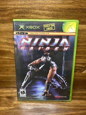 Ninja Gaiden Microsoft Xbox Video Game Complete With Manual