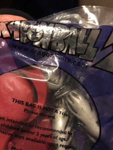 2000 Burger King Dragon Ball Z Goku #2 Bronze Sealed