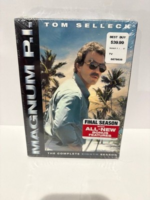Magnum P.I. The Complete Eighth Season DVD Tom Selleck Final Season New Sealed