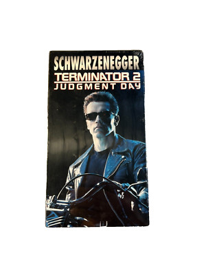 Terminator 2: Judgment Day VHS 1999 Arnold Schwarzenegger T2 New NIB Sealed