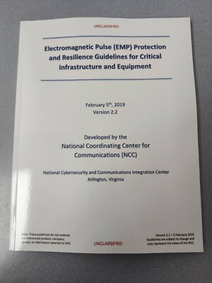 Electromagnetic Pulse (EMP) Protection and Resilience Guidelines