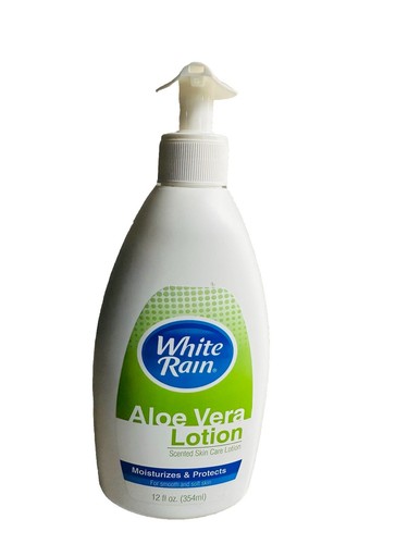 〇新品〇REVEYCY WHITE LOTION White Rain ALOE VERA Scented Lotion Moisturizes & Protects
