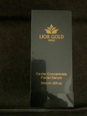 Lior Gold Caviar concentrate Facial Serum 1.02 fl oz. Paris NEW