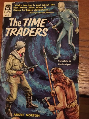 Time Traders by Andre Norton F-Series 386 Ed Emshwiller Cover Space Adventure