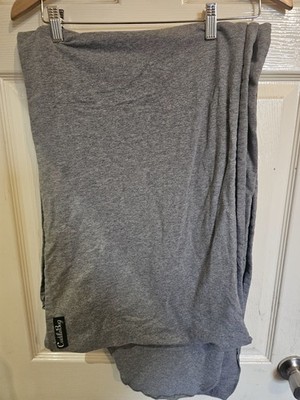 Cuddlebug Grey Baby Stretchy Wrap Carrier Sling 0-36MTHS Ergonomic Hands-Free